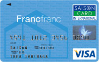 Francfrancカードセゾン
