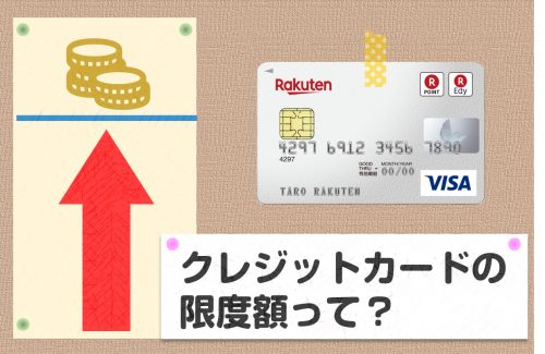 クレジットカードの限度額-楽天カード
